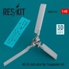 RESKIT RSU48-0144 Mi-24 tail rotor for Trumpeter kit (3D Printed) 1/48